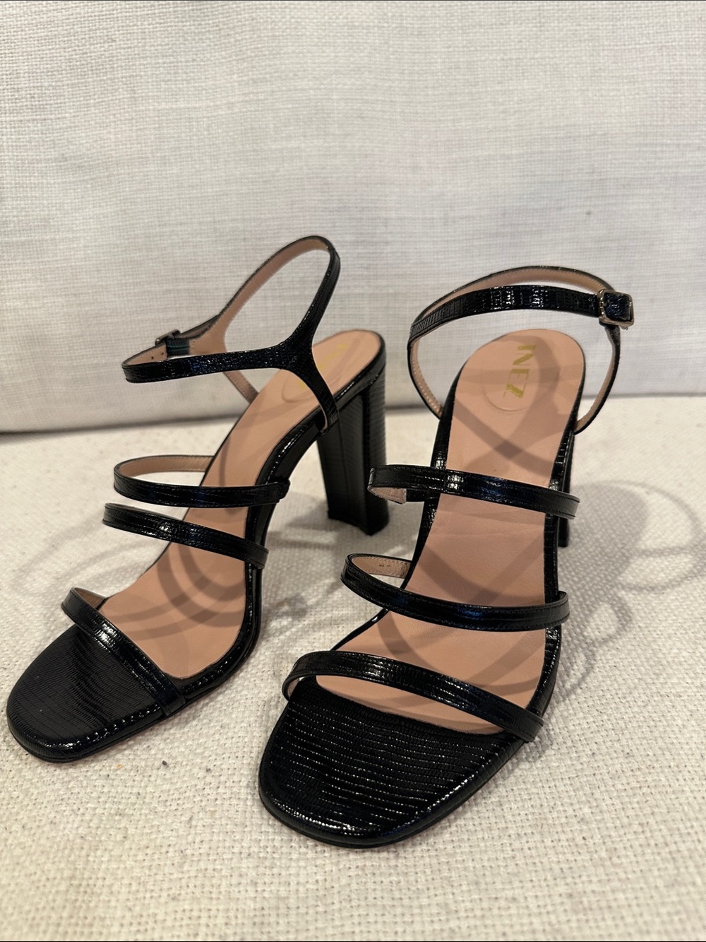INEZ Sasha Strappy Heels